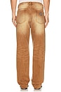 view 4 of 6 Boxcar Straight Leg Jeans in Archive Brown