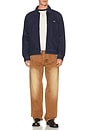 view 5 of 6 Boxcar Straight Leg Jeans in Archive Brown