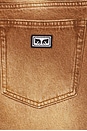 view 7 of 6 Boxcar Straight Leg Jeans in Archive Brown