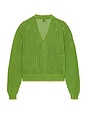 view 2 of 3 가디건 in Matcha Multi