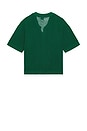 view 2 of 5 Evan Knitted Shirt in Forest Green