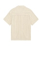 view 2 of 3 Harison Lace Short Sleeve Shirt in Natural