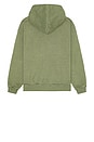 view 2 of 5 Lowercase Pigment Zip Hoodie in Pigment Deep Lichen Green