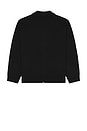 view 2 of 5 Floral Zip Cardigan in Black