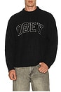 view 1 of 5 Collegiate Sweater in Black Multi
