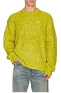 view 1 of 5 Dexter Sweater in Chartreuse