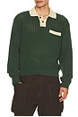 view 1 of 4 Jasper Polo Sweater in Pine Needle Multi