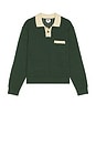 view 4 of 4 Jasper Polo Sweater in Pine Needle Multi