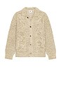 view 5 of 4 Isar Button Up Sweater in Silver Sage Multi