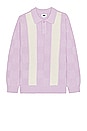 view 1 of 3 Albert Polo Sweater in Orchid Petal Multi