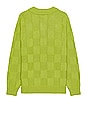 view 2 of 3 Albert Polo Sweater in Tarragon Green Multi