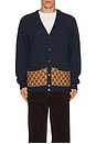 view 3 of 3 Kei Cardigan in Navy