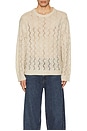 view 3 of 3 Shimoda Tape Yarn Sweater in Natural