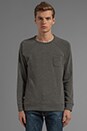 view 1 of 5 Lofty Creature Comforts Crew Pullover Sweatshirt in Heather Grey