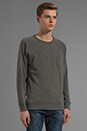 view 2 of 5 Lofty Creature Comforts Crew Pullover Sweatshirt in Heather Grey