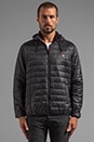 view 1 of 6 Blackout Lightweight Puffer Jacket in Black