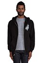 view 2 of 6 SUDADERA WOLF POSSE in Black