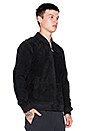 view 3 of 4 Pilot Suede Jacket in Black