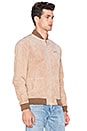 view 3 of 4 Bunker Suede Jacket in Sand