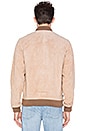 view 4 of 4 Bunker Suede Jacket in Sand