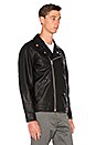 view 3 of 7 CHAQUETA PU BASTARDS in Black