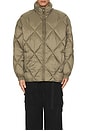 view 4 of 4 Kumo Puffer Jacket in Smokey Olive