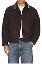 view 4 of 5 Arden Blouson Jacket in Java Brown