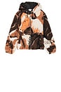 view 4 of 5 Horses Sherpa Jacket in Brown Multi