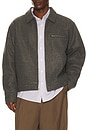 view 1 of 4 Lenox Zip Jacket in Dark Grey Melange