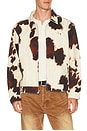 view 1 of 5 Workshop Jacket in Cow Print