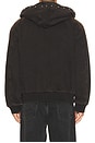 view 2 of 5 Studded Zip Up Jacket in Black Rust Wash