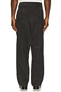 view 3 of 6 Dean Faded Wash Cord Pant in Black