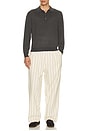 view 4 of 6 Foster Pleated Stripe Pant in Canvas Multi