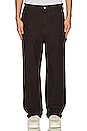 view 1 of 6 Big Timer Twill Double Knee Carpenter Pant in Java Brown