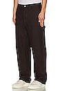 view 2 of 6 Big Timer Twill Double Knee Carpenter Pant in Java Brown