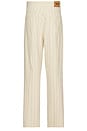 view 2 of 5 Classic Baggy Stripe Pants in Pelican Multi