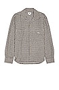 view 1 of 5 Bigwig Micro Plaid Woven Shirt in Unbleached Multi