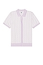 view 1 of 4 Testament Button Up Polo in Orchid Petal Multi