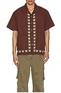 view 3 of 3 Tres Woven Shirt in Sepia