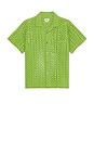 view 1 of 3 Ayers Woven Eyelet Shirt in Piquant Green