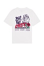view 1 of 3 UNITE & FIGHT Tシャツ in Pigment Vintage White