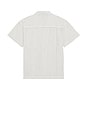view 2 of 5 Donnie Sheer Striped Short Sleeve Shirt in White Multi
