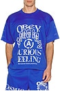 view 3 of 4 Elm Practice Jersey in Dazzling Blue