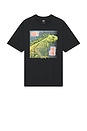 view 1 of 3 No One Reptile Tee in True Vintage Black