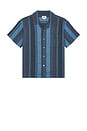 view 1 of 3 Frazer Basket Weave Shirt in Black Multi