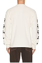 view 3 of 6 Ears Long Sleeve Thermal Tee in Blanc De Blanc