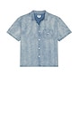 view 4 of 5 Owens Denim Shirt in Bleached Indigo