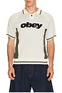 view 1 of 4 Sport Knitted Polo in Unbleached Multi
