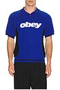 view 1 of 4 Sport Knitted Polo in Blue Multi