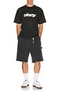 view 3 of 4 Mesh Practice Jersey in Black